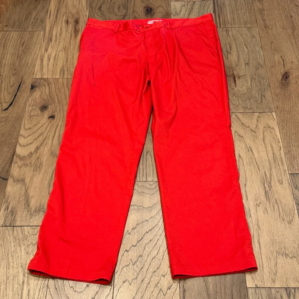 Nike Golf Men Red Georgia Bulldogs Dri-FIT Pants 38x32 UGA NCAA
